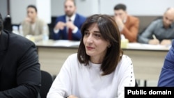 Armenia - Parliament deputy Arpi Davoyan.