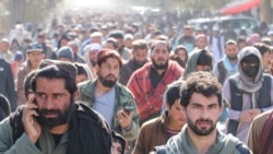 هزاران نفر برای تماشای اعدام به ورزشگاه خوست رفتند
