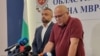 Директорът на полицията във Варна старши комисар Андрей Ангелов (вляво) и заместникът му Даниел Пашов. 