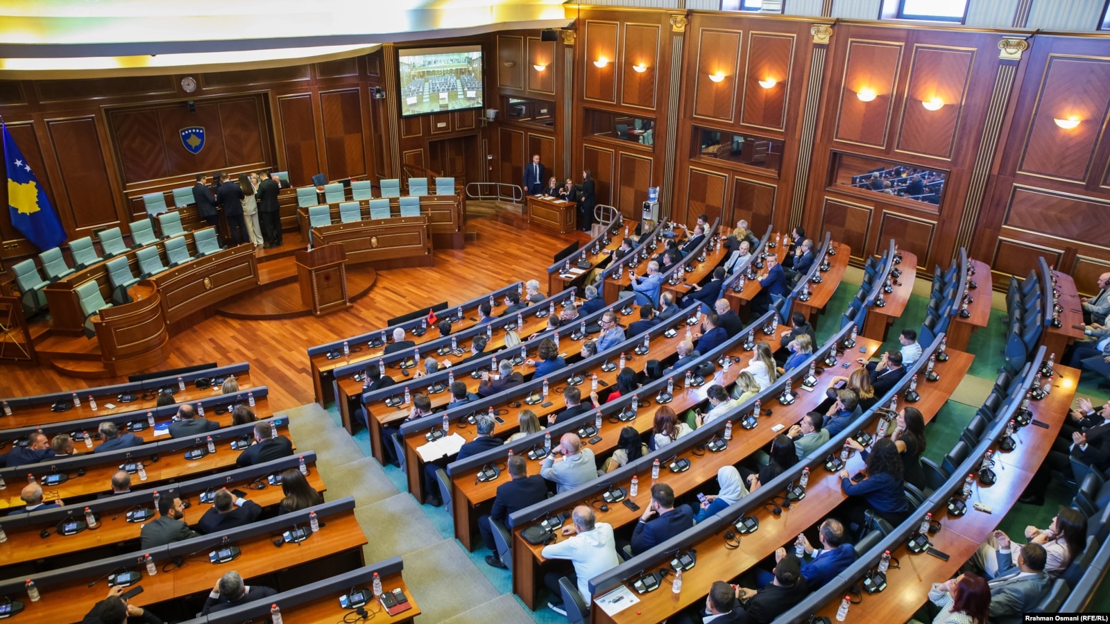 Sjednica Skupštine odgođena nakon izlaska poslanika Demokratske partije Kosova iz sale