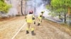 Pompierii moldoveni au intervenit alături de cei greci la Siviri, de unde s-au evacuat zeci de turiști.