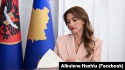 Albulena Haxhiu, vršiteljica dužnosti predsjednice Kosova
