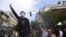 Opposition protesters in Tehran