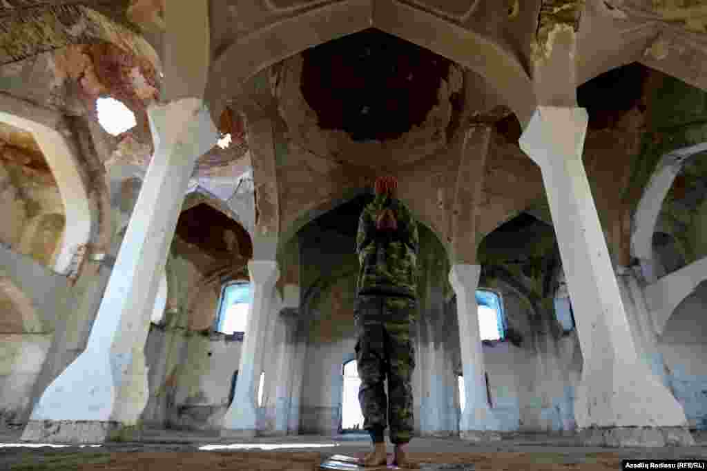 Inside the mosque on November 24&nbsp;