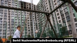 Наслідки влучання дрона в Києві, вересень 2026 року