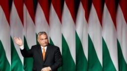 Orbán Viktor a Fidesz kongresszusán 2021. november 14-én