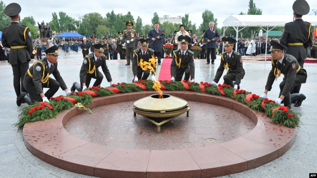 The eternal flame in Bishkek