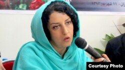 Iranian human rights activist Narges Mohammadi (file photo)