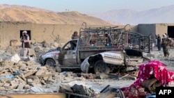  یکی از مناطق هدف قرار داده شده در حملات هوایی پاکستان