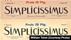 Revista „Simplicissimus” (coperta)
