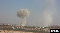 Sulmi mbi qytetin Idlib në Siri 