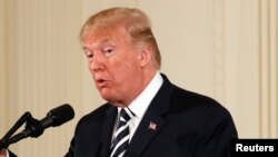Aмериканскиот претседател Доналд Трамп 