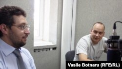 Igor Volniţchi (stânga) şi Corneliu Ciurea