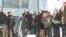 Митинг на Новом Арбате: Митрохин и Явлинский