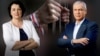 Сябра асацыяцыі сваякоў палітвязьняў і Каардынацыйнай Рады Сьвятлана Мацкевіч, кіраўнік Народнага антыкрызіснага ўпраўленьня Павал Латушка. Вызваленьне палітвязьняў, званок Трампа Лукашэнку. Ілюстрацыйны каляж. 