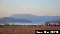 Чернореченское водохранилище в Крыму, архивное фото