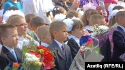 Казанның 155 санлы татар гимназиясендә Белем көне