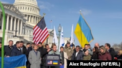 Congresswoman Marcy Kaptur speaks at an event organized by the Ukrainian Congressional Caucus in Washington last week.