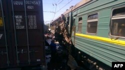 Бекасово темір жол станциясындағы пойыз апаты. Ресей, 20 мамыр 2014 жыл.