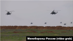 Навчання російських військових на полігоні Опук, травень 2021 року