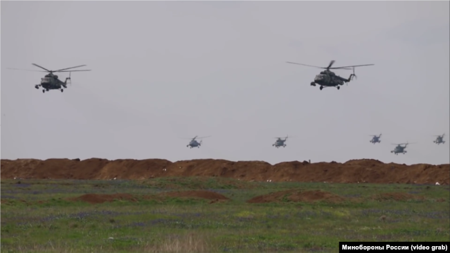 Учения российских военных на полигоне «Опук»