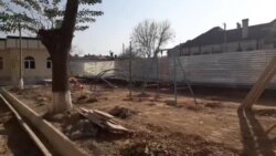 uzbekistan playground has been destroyed