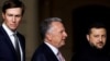 Jared Kushner, Steve Witkoff i ukrajinski predsjednik Volodimir Zelenski u Kijevu 6. septembra.