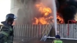 Пожежа на нафтобазі в місті Азов Ростовської області, 18 червня 2024 року