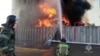 Depozite petroliere în flăcări în regiunea rusă Rostov după un atac cu drone ucrainene