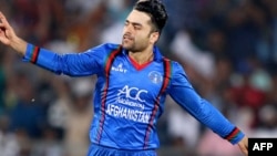 ارشیف، افغان کرکټ لوبغاړی راشد خان