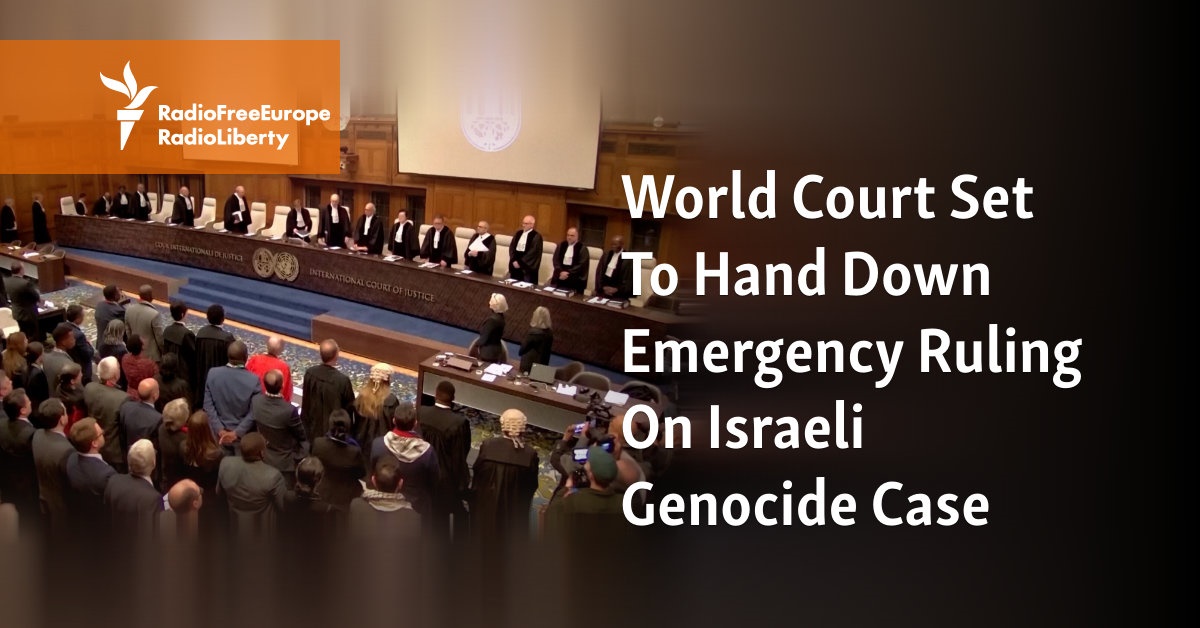 UN Court Orders Israel To Take Measures To Avoid Acts Of Genocide In ...