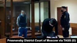 Сайд-Мухамад Джумаев на заседании суда, архивное фото