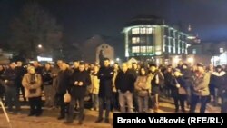 Protest '1od5miliona' u Kragujevcu, 11 januar 2020.