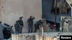 Forcat izraelite gjatë operacionit ku u vranë dy palestinezë në Xhenin të Bregut të pushtuar Perëndimor, 27 nëntor.