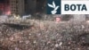 Protesta e studentëve në Beograd, 15 mars 2025.