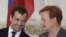 Dmitry Medvedev şi Tarja Halonen