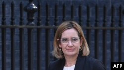 Sekretarja e brendshme britanike Amber Rudd  
