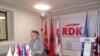 Rufi Osmani gjatë një interviste për Radion Evropa e Lirë - foto arkiv