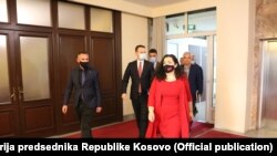 Vjosa Osmani, predsednica Skupštine i vršilac dužnosti predsednika Kosova