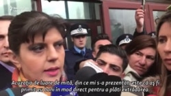 Declarații Laura Codruța Kovesi la sfârșitul primelor audieri de la secția specială pentru anchetarea magistraților a Parchetului General