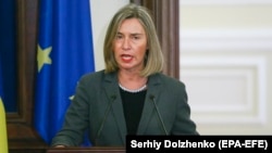 European Union foreign policy chief Federica Mogherini (file photo)