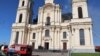 Belarus - fire in the Catholic church in Budslau, 11May2021