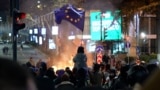 Georgia -- Pro EU protests, Chavchavadze ave. Tbilisi, 3Dec2024