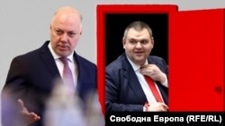 Премиерът в оставка Росен Желязков (вляво) и лидерът на "ДПС - Ново начало" Делян Пеевски. Колаж.