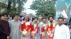 FILE: Arif Wazir (3rd L) with PTM after his release from prison in October 2019.