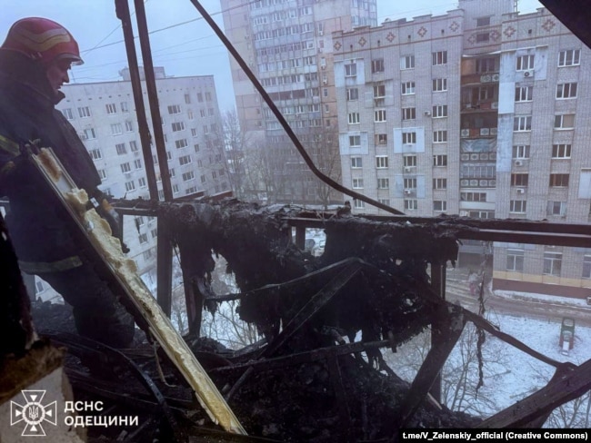 Одещина. Наслідки російської атаки 20 січня 2026 року