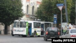 Казан урамындагы троллейбус