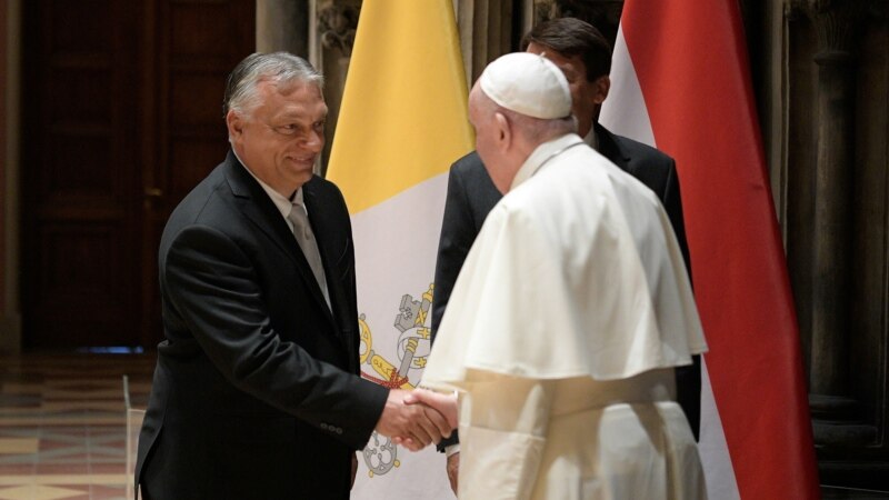 Papa Franja u Mađarskoj sa Orbanom