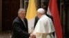Takimi ndërmjet kryeministrit hungarez, Viktor Orban dhe Papa Françeskut. 