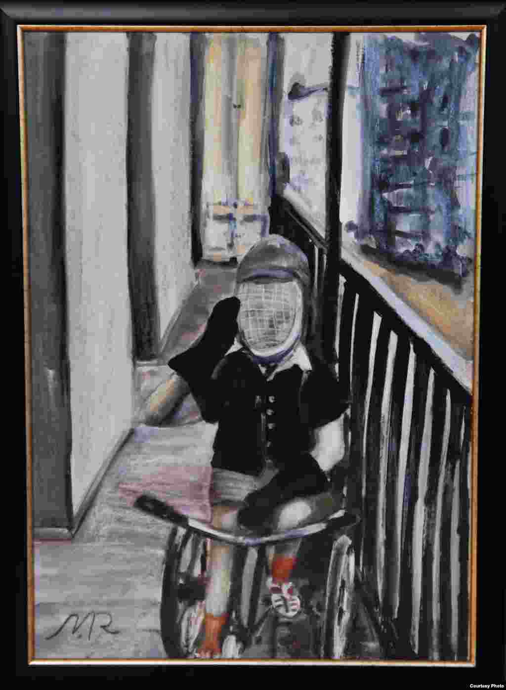 მაკა რაზმაძე, "ნიღაბი" - პრაღის ბიენალეზე წარმოდგენილი ქართველი მხარტვრების ნამუშევრები